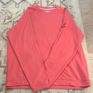 Peter Millar Men's Coral Cradle Pique Performance Crewneck Troon North